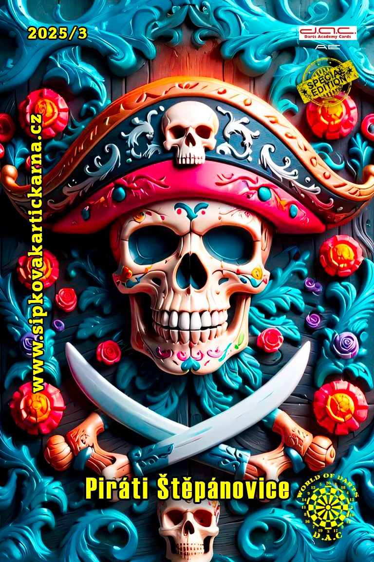 Malý kalendář - Piráti Štěpánovice 2025
