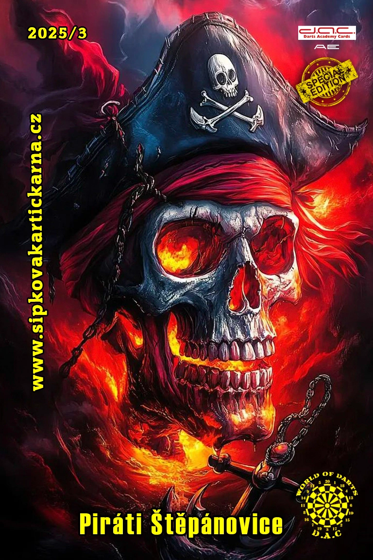 Malý kalendář - Piráti Štěpánovice 2025