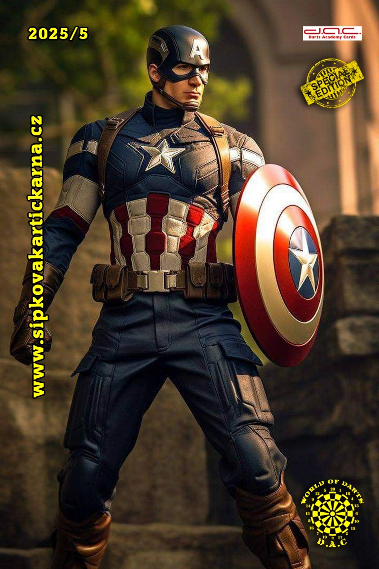 Malý kalendář - Kapitán Amerika 2025