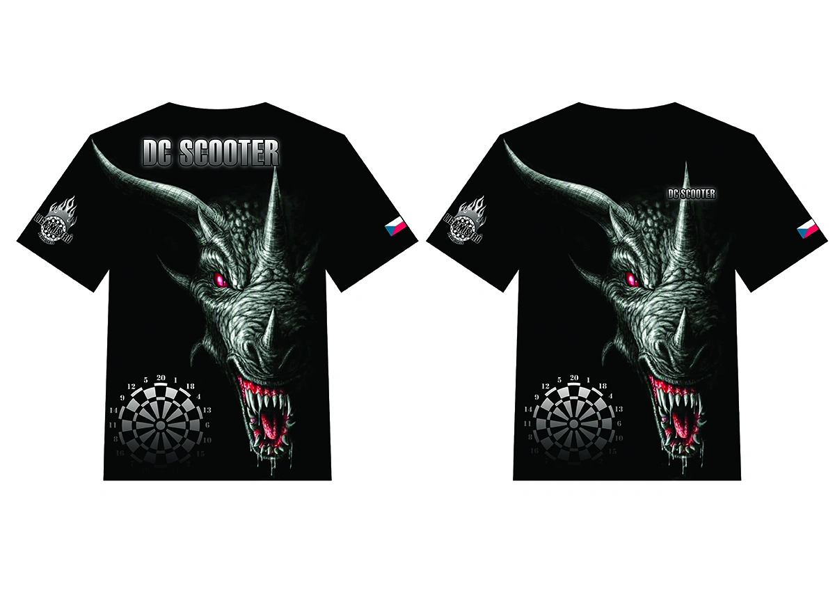 Dres vzor Černý drak - L