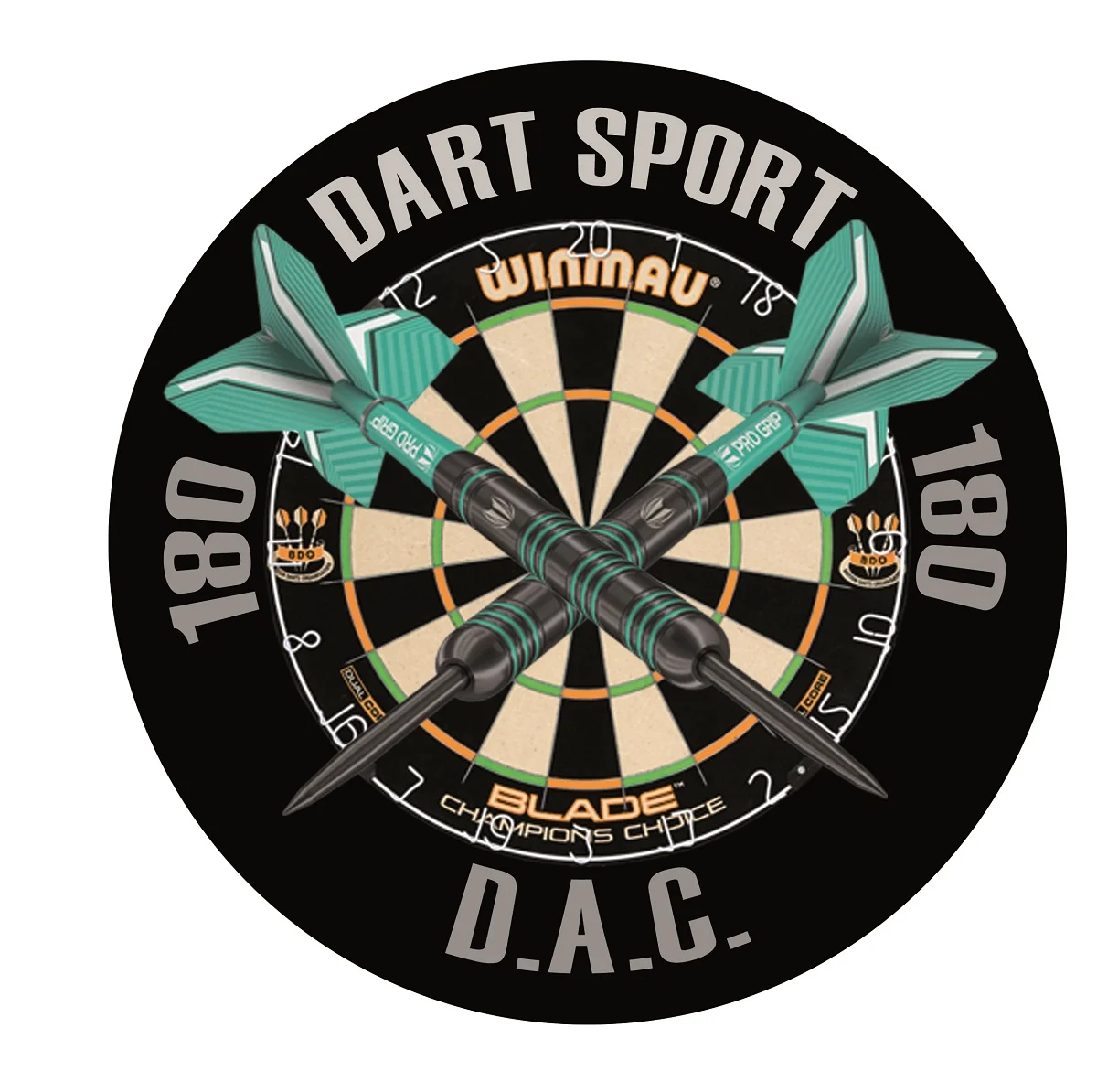 World Of Darts - samolepka