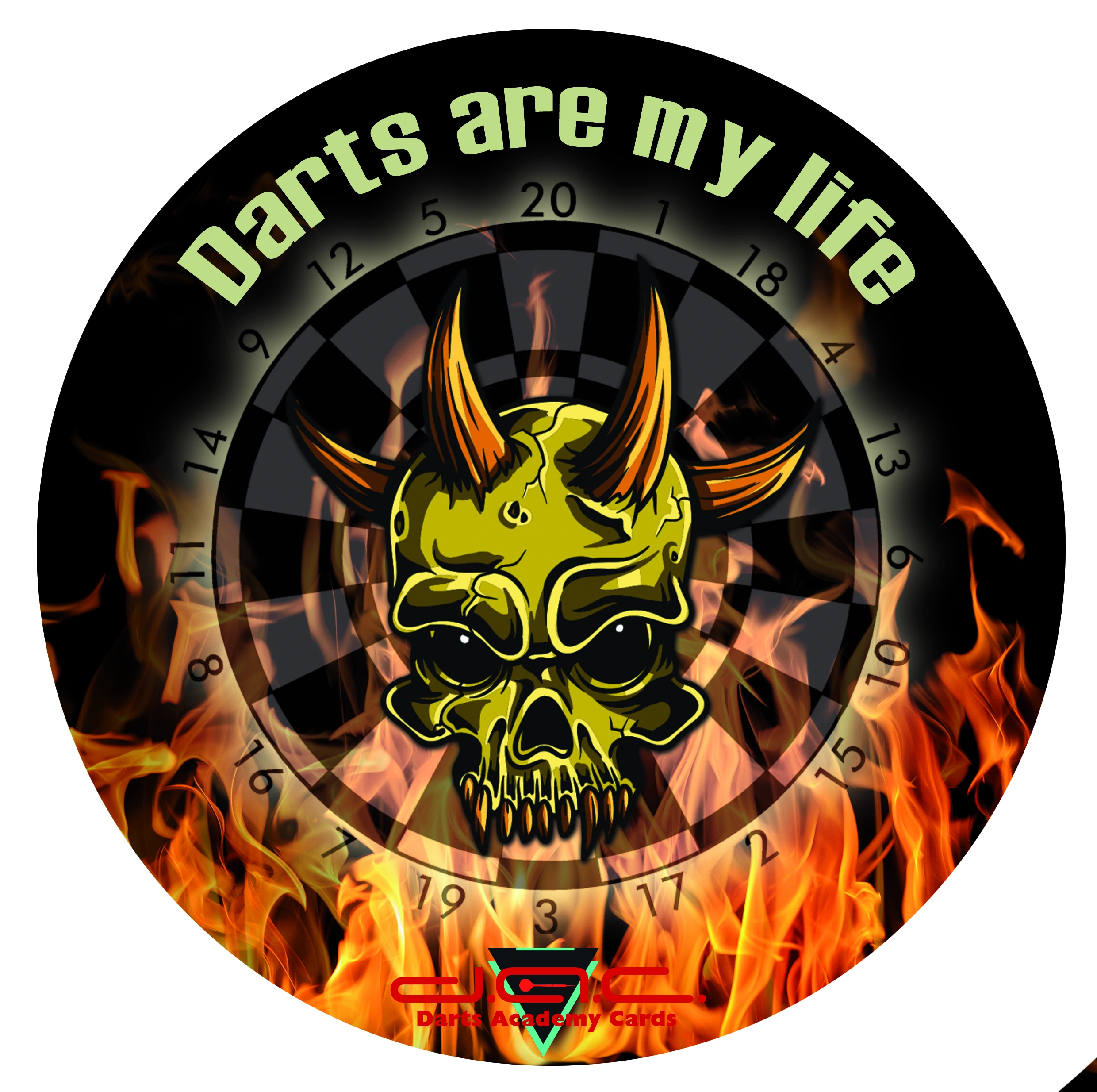 Placka malá - Darts are my life 2